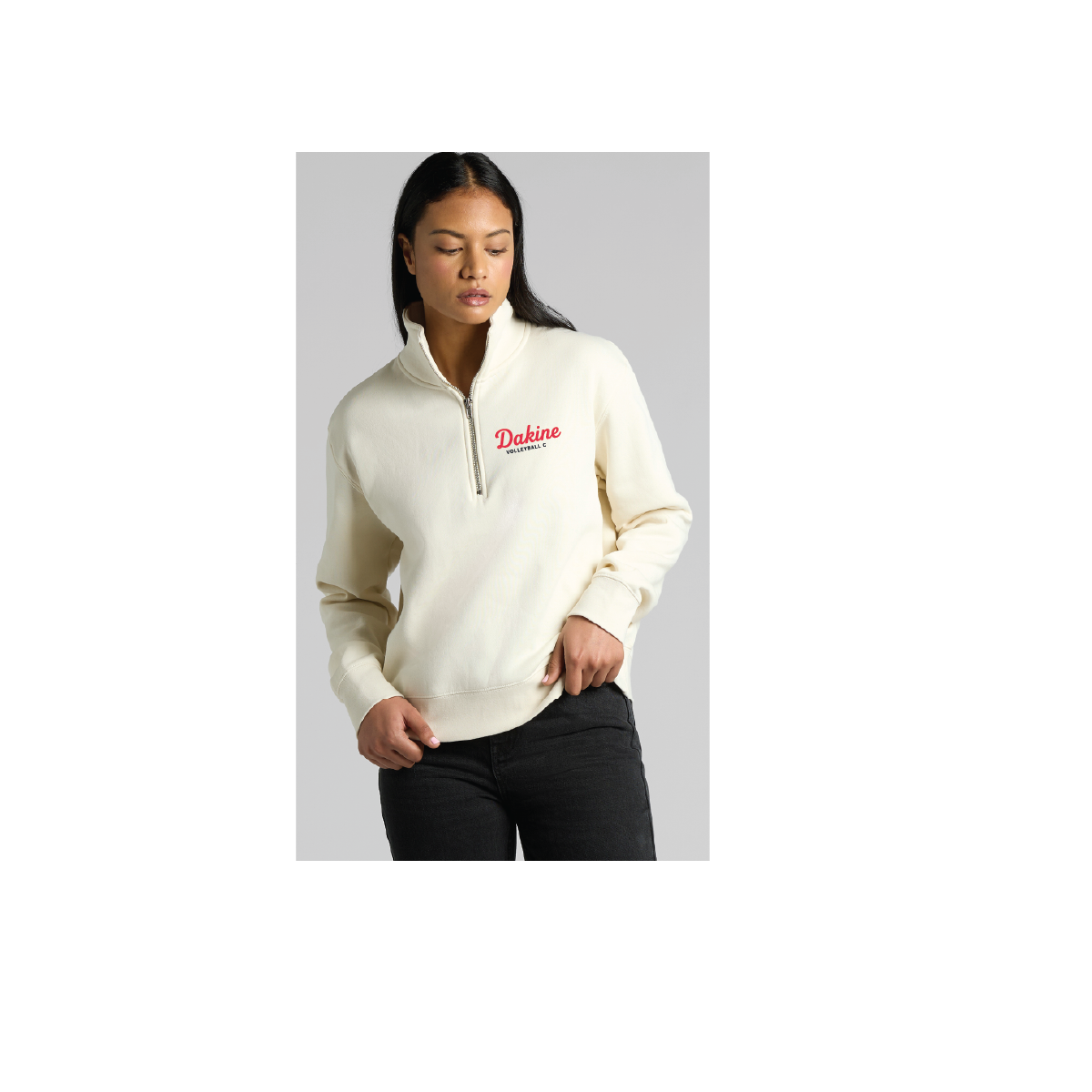 DAKINE WOMEN'S 1/4 ZIP SWEAT