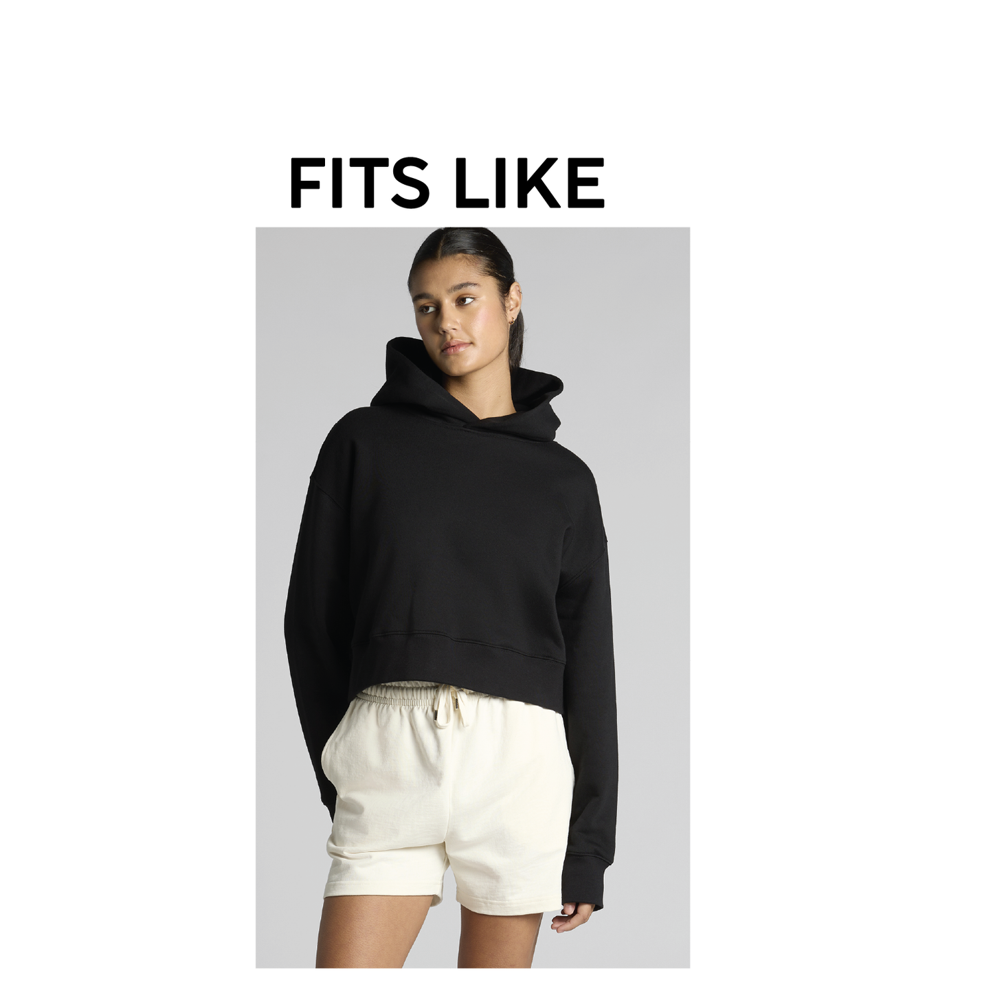 SUMNER BB WOMEN'S OVERSIZED CROPPED HOODY