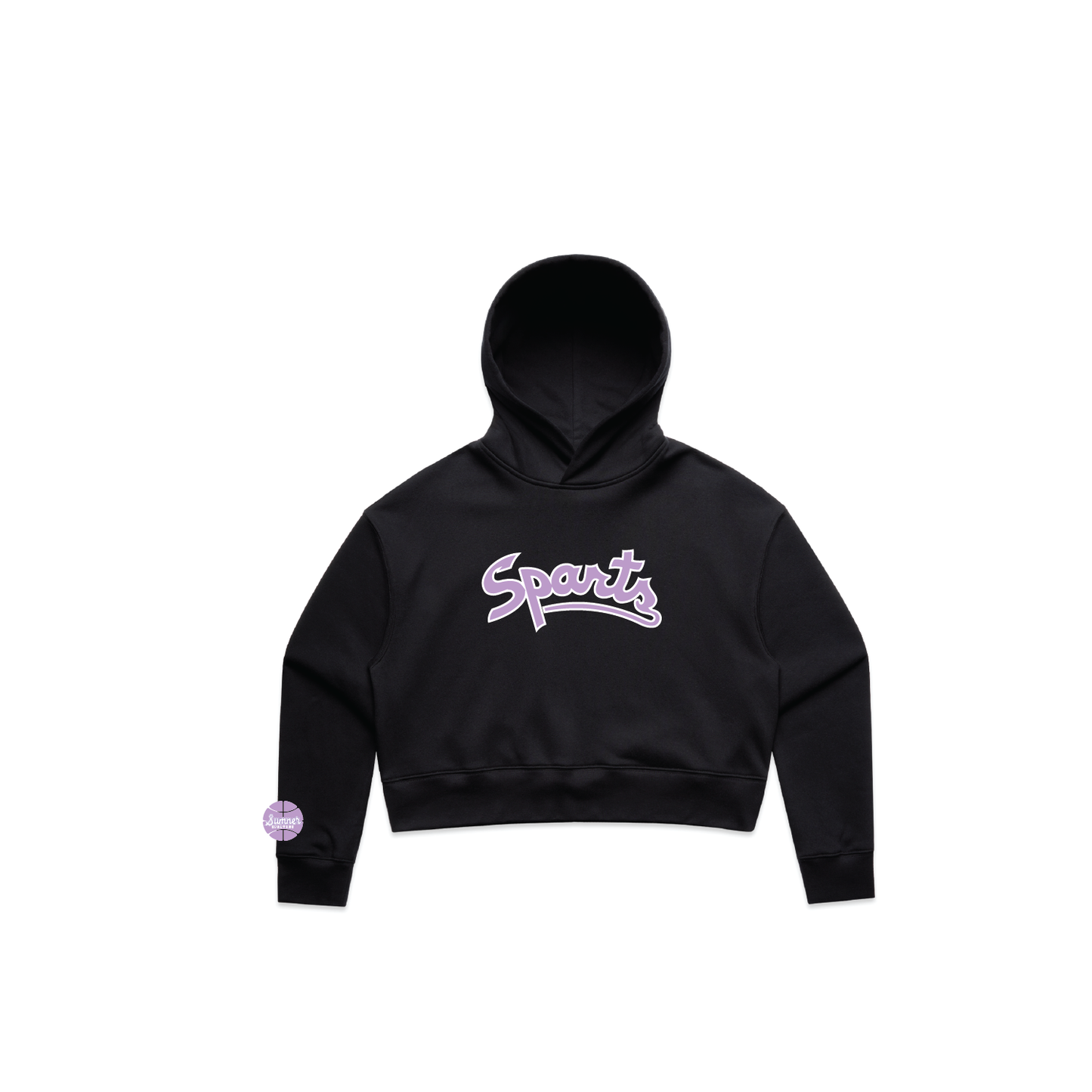 SUMNER BB WOMEN'S OVERSIZED  CROPPED HOODY