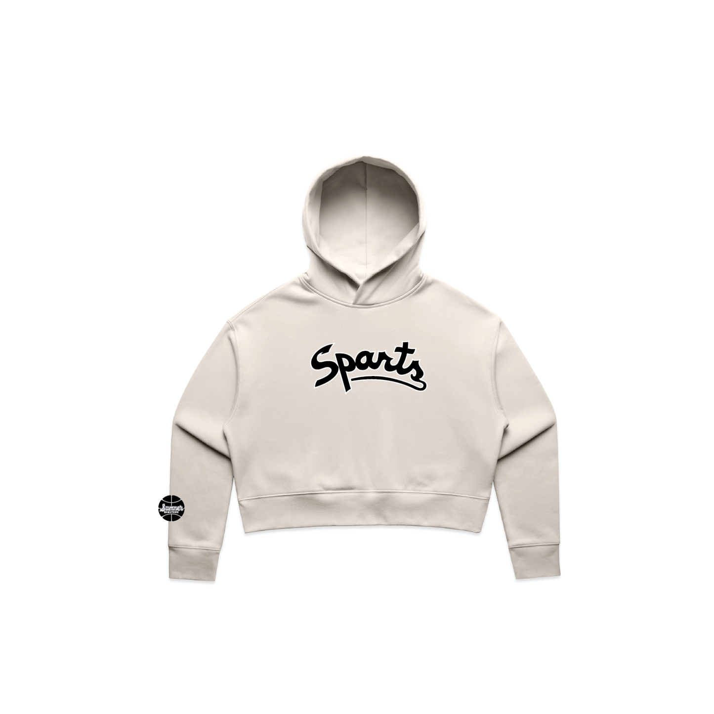 SUMNER BB WOMEN'S OVERSIZED  CROPPED HOODY